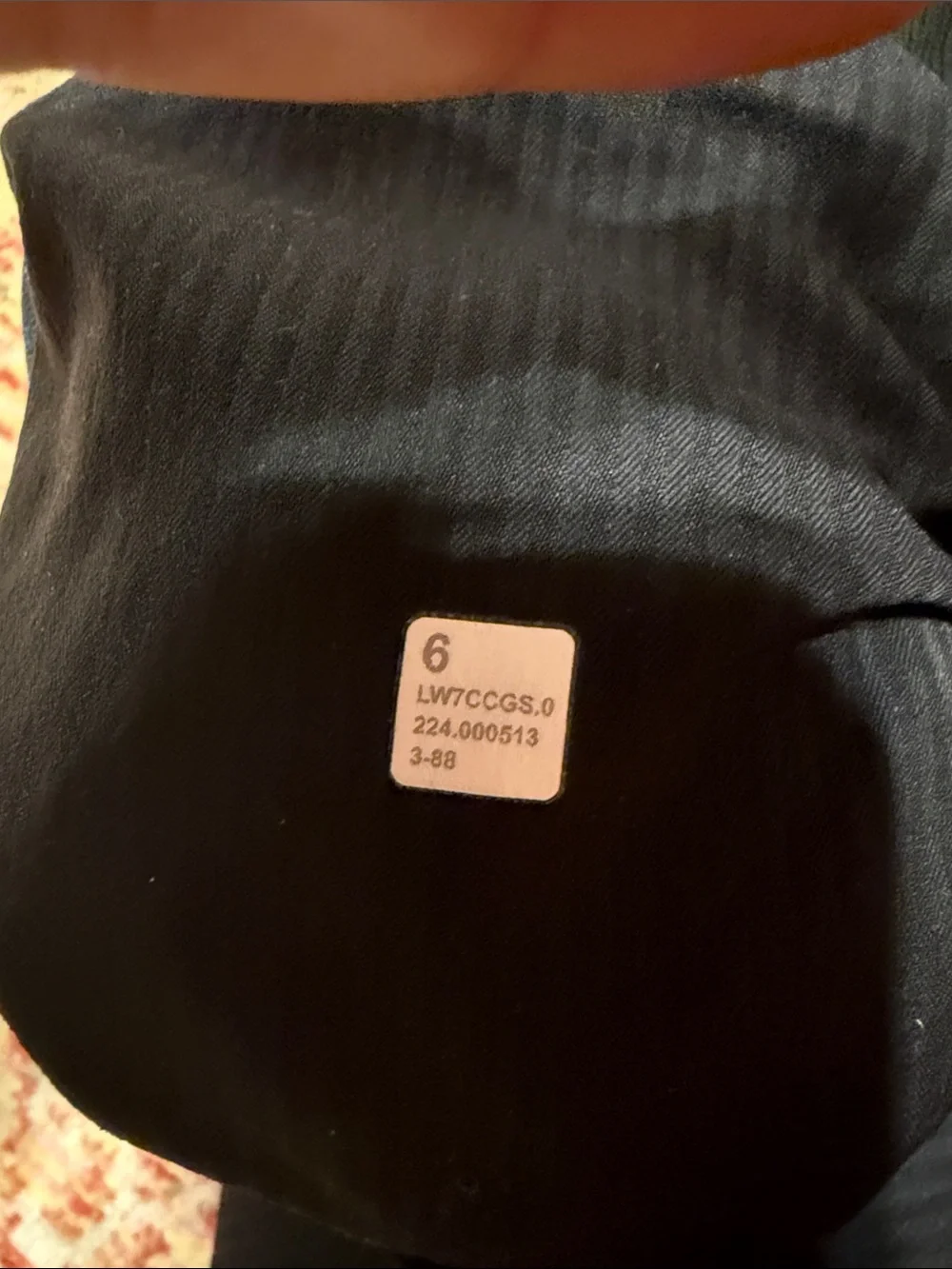lululemon Black dance studio shorts